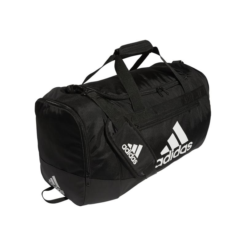 Mochila adidas Defender 4.0 Unissex 66L preta/branca - Mochilas